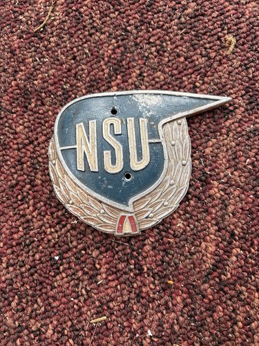 Plakette schildchen emblem nsu - plakette,