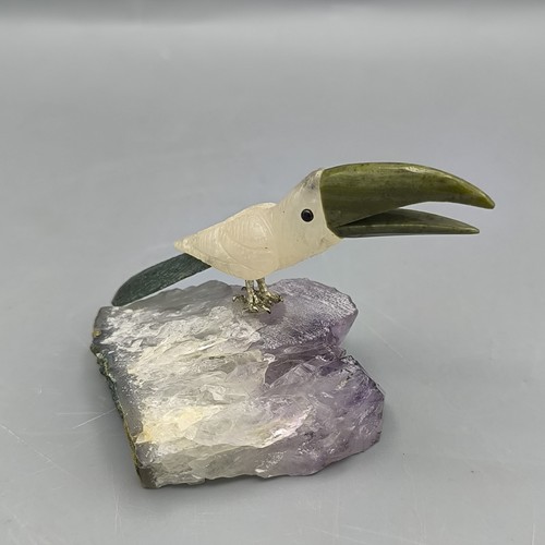 Zierfigur tukan papagei vögel - zierfigur,