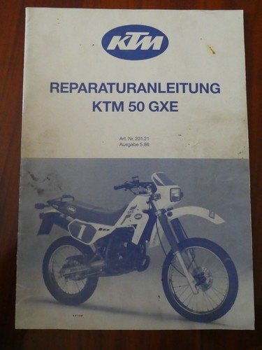 Ktm gxe reparaturanleitung - gxe,