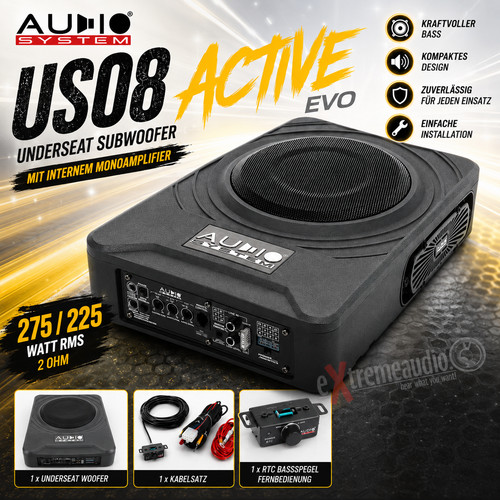 Audio system us08 active - system,