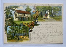 AK Würzburg Einsiedel im Gramschatzer Wald, Biergarten, Forsthaus, Scheiner