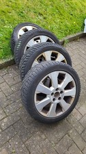4 Winterreifen 225/45 R17 91H mit Alufelgen Uniroyal für Opel Vectra, Astra usw.