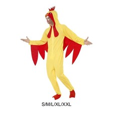 Huhn Kostüm für Erwachsene, schönes Halloween-Kleid für Party-Requisiten,