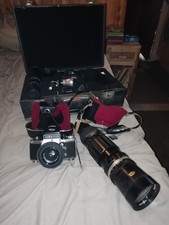 Elbaflex VX1000 Kamera+ Objektive Ikhopot CD Ringfoto Teleobjektiv Ua Set Koffer