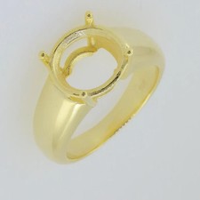 Herren 10K Gelbgold Über Semi