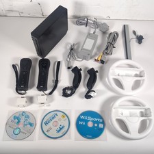 Nintendo Wii Konsole Schwarz