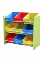 SESUA Kinderregal mit 9 Boxen