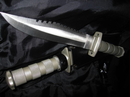 Grosses gürtelmesser angler - ,
