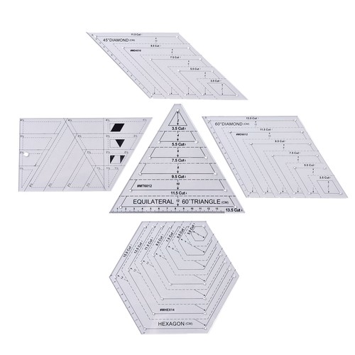 Quilt lineal mit skala - mit,