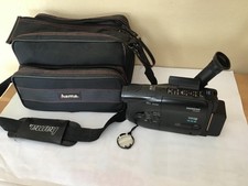 SIEMENS VHS-C CAMCODER FA284 VIDEO KAMERA VINTAGE + HAMA