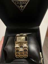 GUESS Damen Uhr, Goldfarben