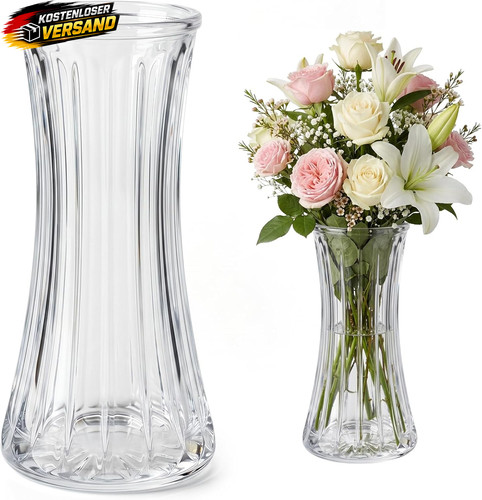Blumenvase glas tulpenvase - blumenvase,