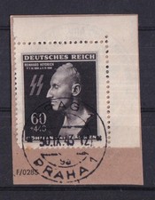 Böhmen + Mähren 131 1.Todestag Reinhard Heydrich 60 H + 440 H gestempelt PRAHA