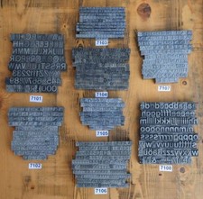 Bleischrift - 1 Set zur