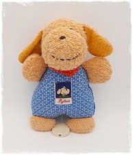 *•… Sigikid 46690 - Spieluhr Hund Musik Fips - klein - blau - 24 cm - RAR ...•*