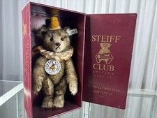 Steiff Tier 420023 Club 1993 Teddy Bär Clown 28 cm. Ovp. Top Zustand 