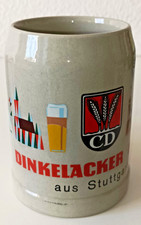 Dinkelacker Bier aus Stuttgart, Bierkrug 0,5L  1970er J.