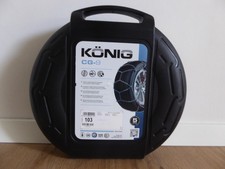 König CG-9 103 Schneeketten BMW 5er 245/40 R19 225/55 R17 G30 215/55 R18 VW ID3