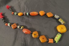 Strang Perlen Millefiori Achat