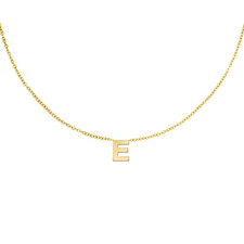 Initiale halskette damen - initiale, e