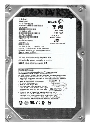 Seagate ata festplatte - seagate, aus