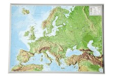 Reliefkarte europa klein - reliefkarte,