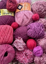 Wollreste - Bastelwolle - Wollpaket - ca. 600 Gramm