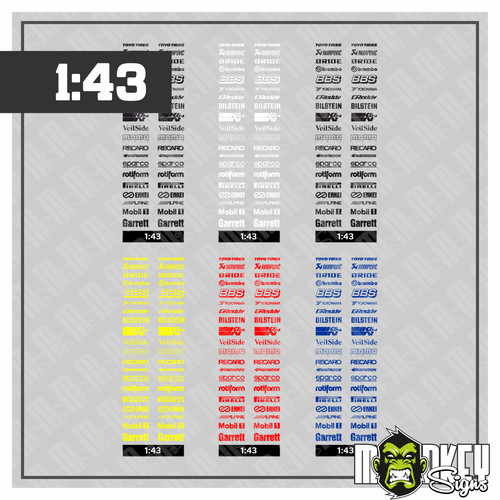 Sponsoren sticker set - sponsoren,