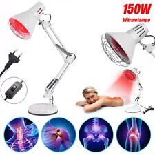 150W Wärmelampe Rotlicht Strahler Infrarotlampe Rotlichtlampe Therapie Lampe DHL