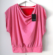 BLIND DATE mister.lady Damen T-Shirt Ballon-Bluse gestreift ungetragen Gr. 36