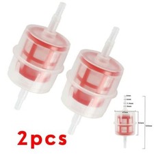 2pcs Diesel Fuel Filter 6/8mm