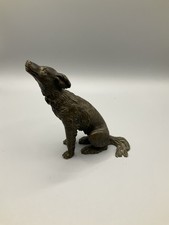 Bronze Figur / Hund / Jagdhund
