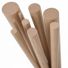 Bastelstab Eichenholz rund