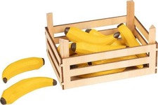 goki Bananen in Holzkiste