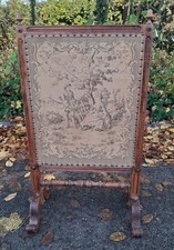 Antiker Kamin Ofenschirm