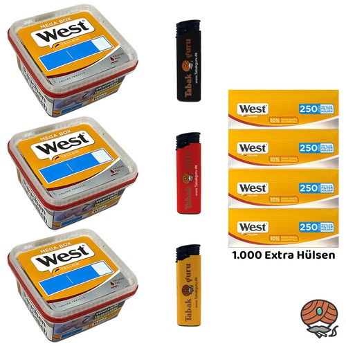 West yellow volumentabak - yellow, mega