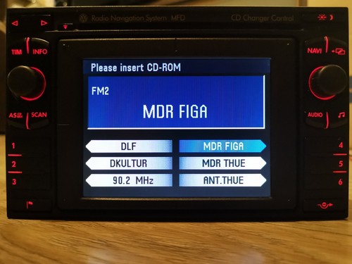 Volkswagen mfd navi radio - vw,