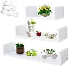 3er Set Wandregal Hängeregal