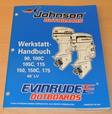 EVINRUDE EC 60° LV Außenbordmotor Werkstatthandbuch OMC