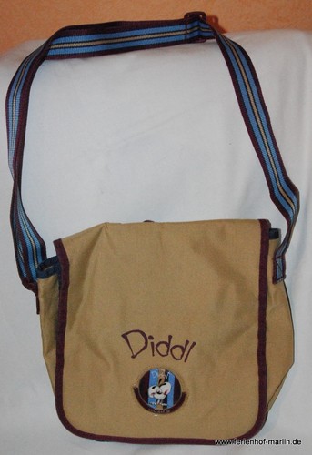 Beige diddl maustasche - beige, diddl-maustasche
