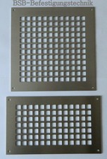 Edelstahl 2mm Gitter