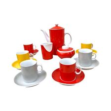 Kaffeeservice für 6 Personen, Milo, entworfen von A. Sadulski,