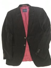 Tommy Hilfiger edles Feincord Jacket rot gefüttert Gr 50