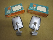 NEU! Satz Spiegel SILBER Wartburg Trabant DDR links+rechts OVP
