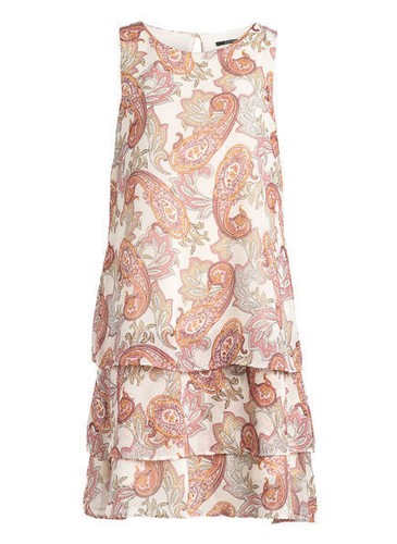 Comma chiffon sommer - chiffon, kleid