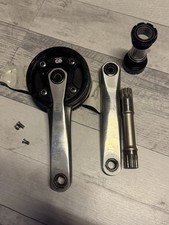 Kurbelgetriebe SRAM „Hammerschmidt“ +  Innenlager Truvativ „Howitzer“