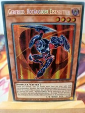 GERFRIED, ROTÄUGIGER EISENRITTER LDS1-DE011 Secret Rare Deutsch NM YUGIOH