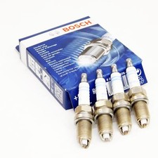 4x ORIGINAL BOSCH ZÜNDKERZE SATZ für AUDI VW OPEL 1.8 2.0 2.2 u.a. FLR 8 LDCU