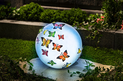 Led kugelleuchte bunte - led-kugelleuchte, "