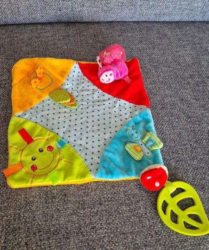 Schmusetuch bunt baby sonne - my,